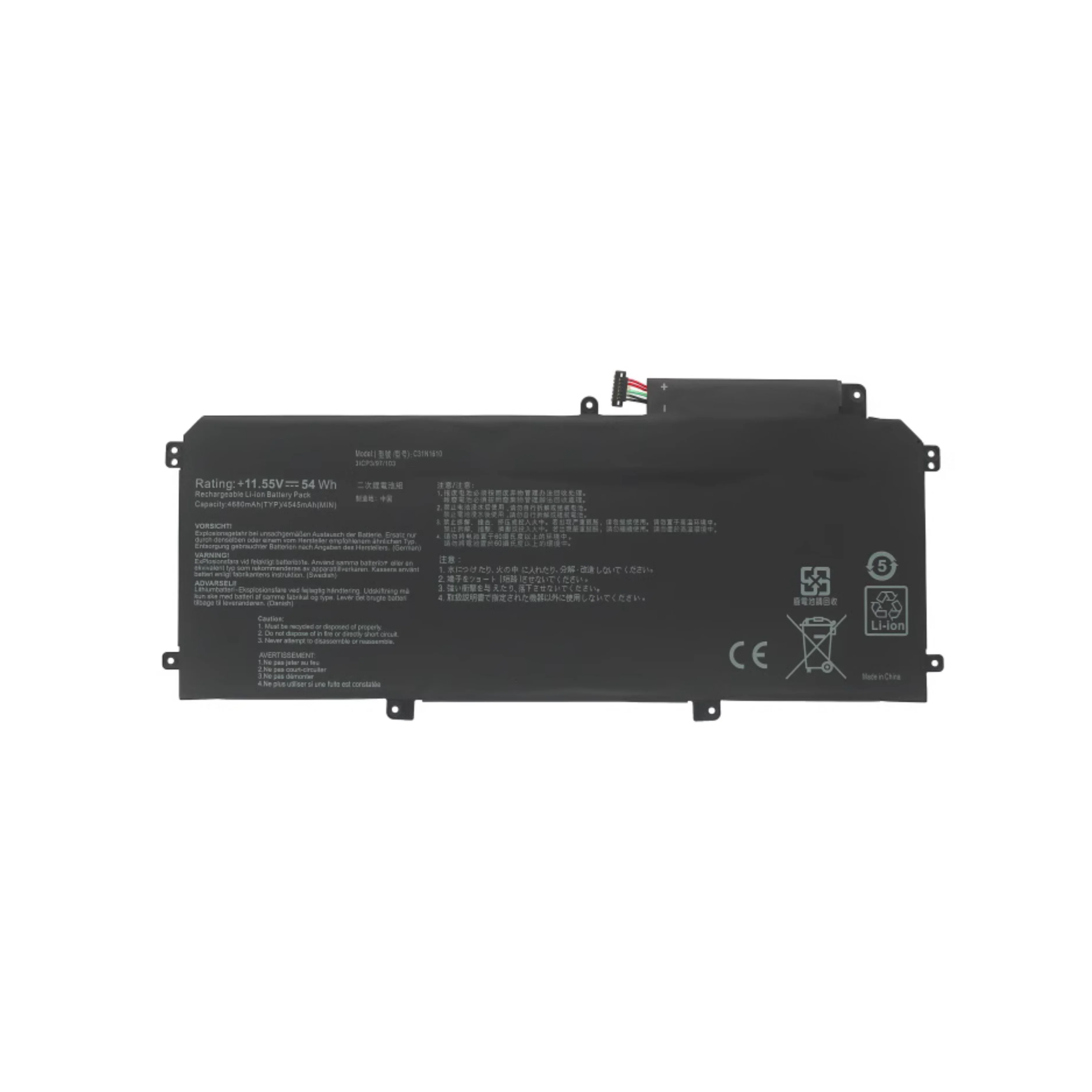 

ZenBook UX330C UX330CA U3000C C31N1610