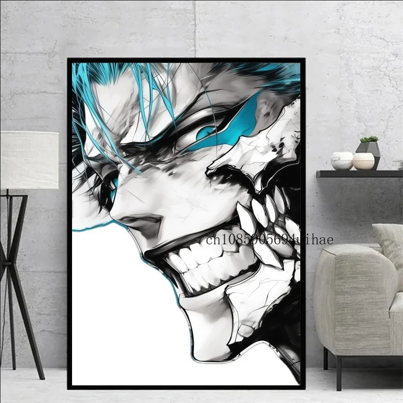 Japan Anime One Piece Luffy Zorro aquarel karakter poster geschikt voor thuis slaapkamer kunst esthetische kamer canvas decor schilderij