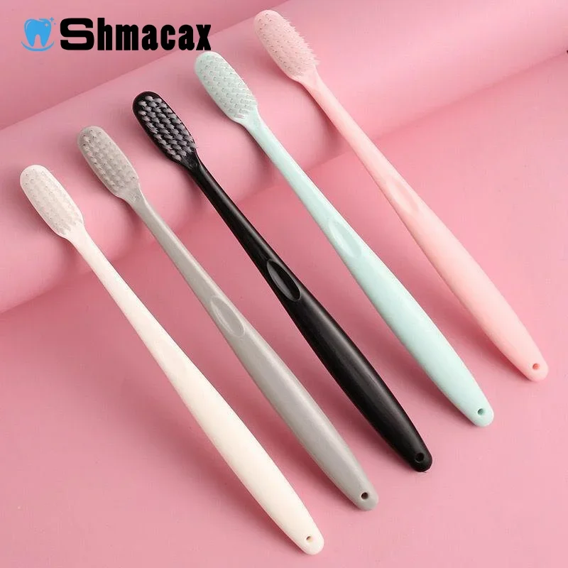 

10pc Portable Toothbrush Soft Bristle Ultrafine Adult Tooth Brush Teeth Deep Cleaning Dental Oral Care Brush Travel