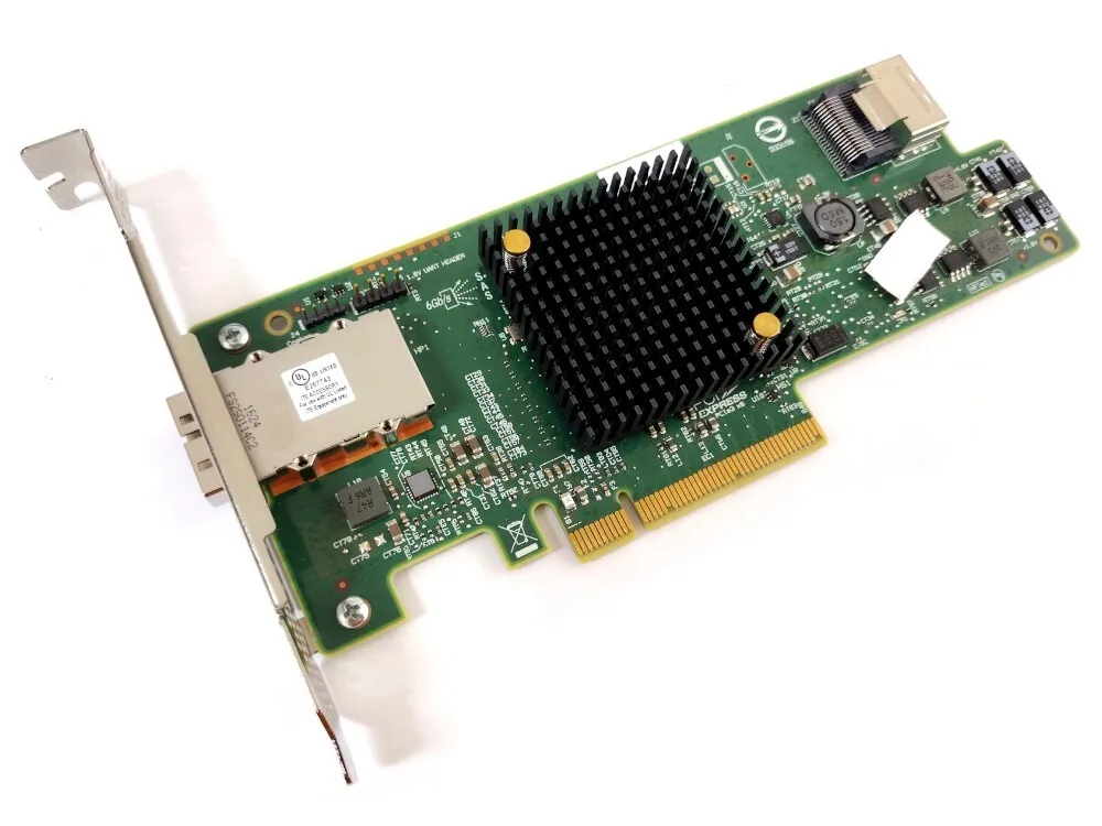 

LSI 9217-4i4e 6G PCIe x8 3.0 Used SAS SATA HBA IT Mode FreeNas
