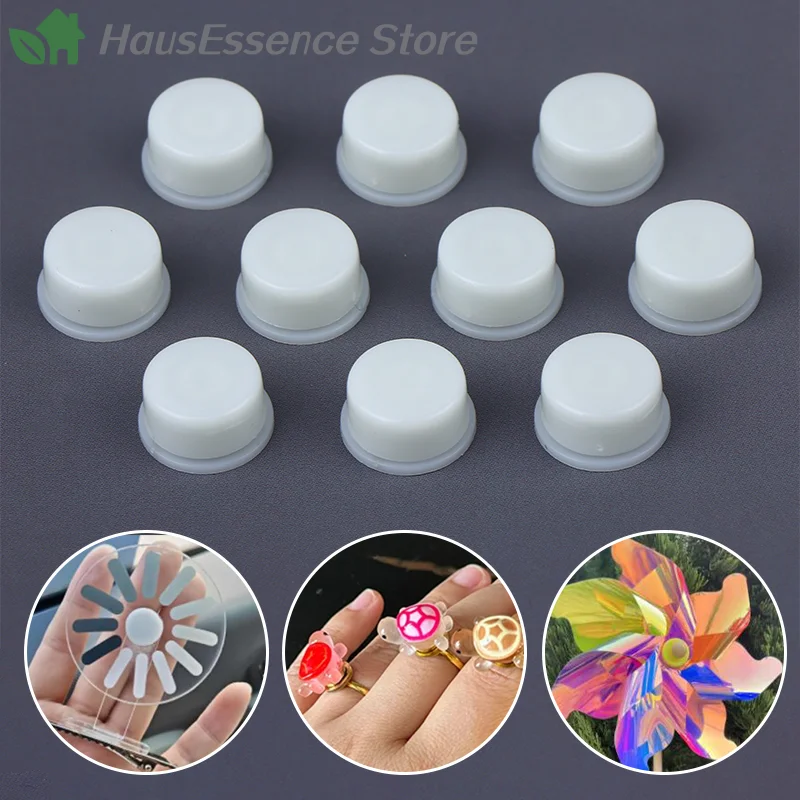 ※10/20Pcs Mini Rotating Bearings Smooth Spinning For Diy Crafts Phone Case Turntable Accessories Hair Clips Bead Spinner