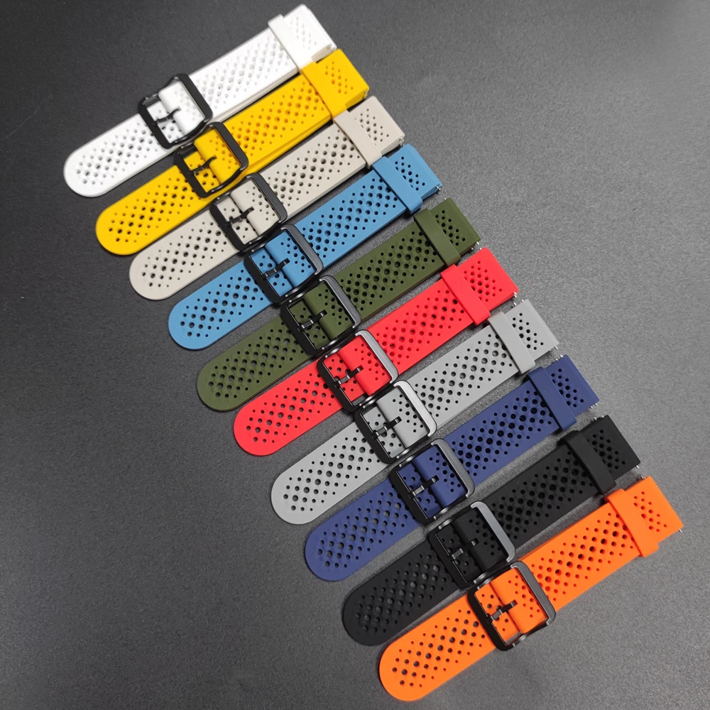 Silicone Watch Strap for Suunto vertical 2 Bands Sports Repalcement Wristband for Suunto RACE 2 S/5 9 peak pro/Run/Ocean Correa