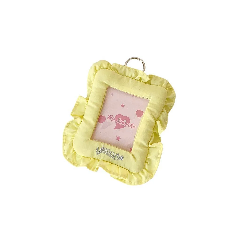 

Hanging Korean Photocard Holder With Keychain Korean Style Photo Photocard Frame Decoration Idol Photo Card