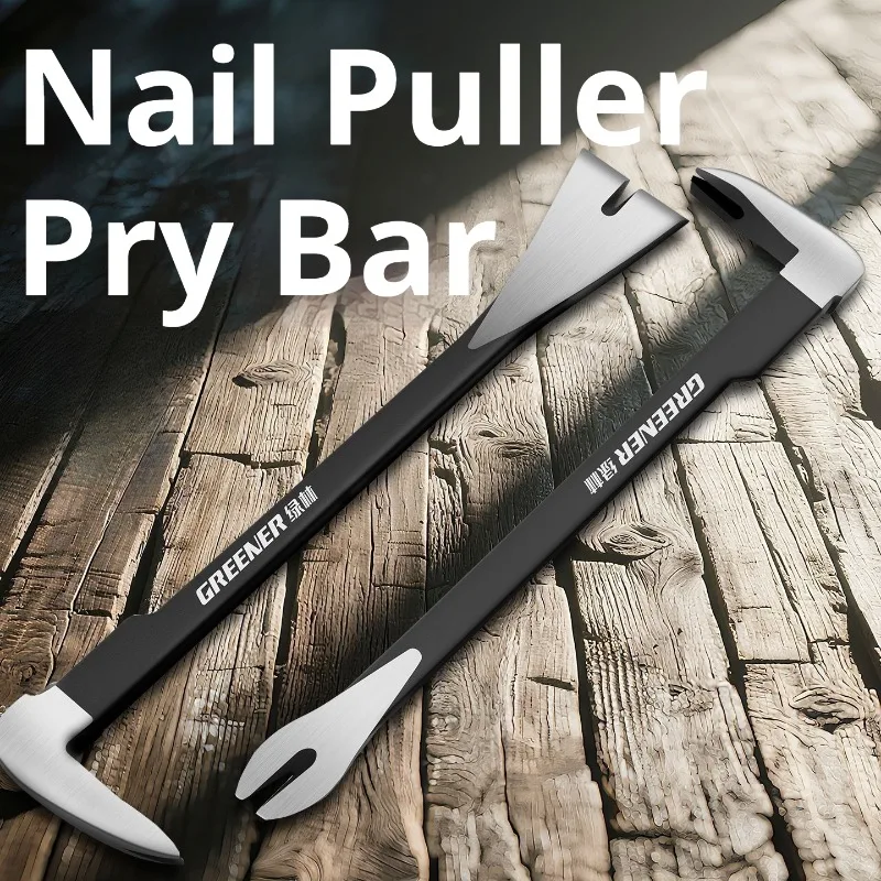 3-in-1 Repair Laborsaving Crowbars Multi-Function Crowbar Nail Puller Flat Chisel Woodworking Demolition Construction Tool
