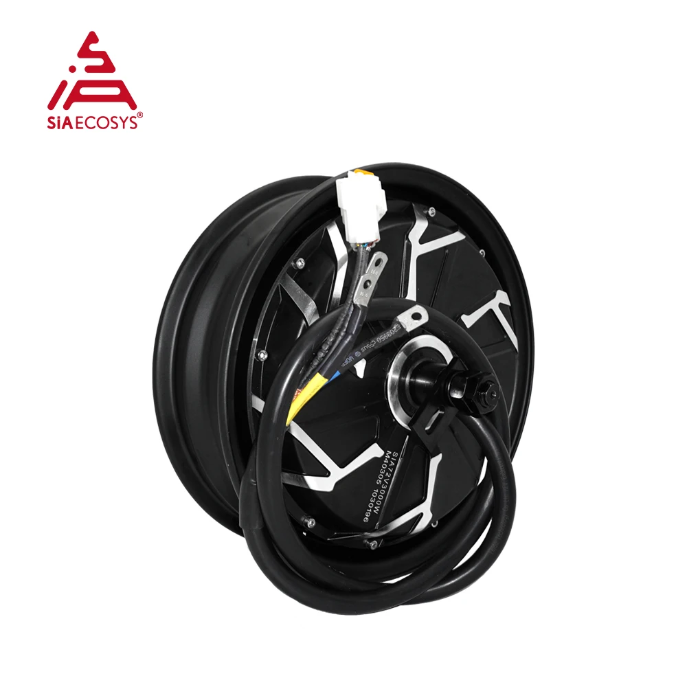 QS Motor 12*3.5inch 260 2000W 35H V4 48V 70kph Hub Motor for Electric Motorcycle