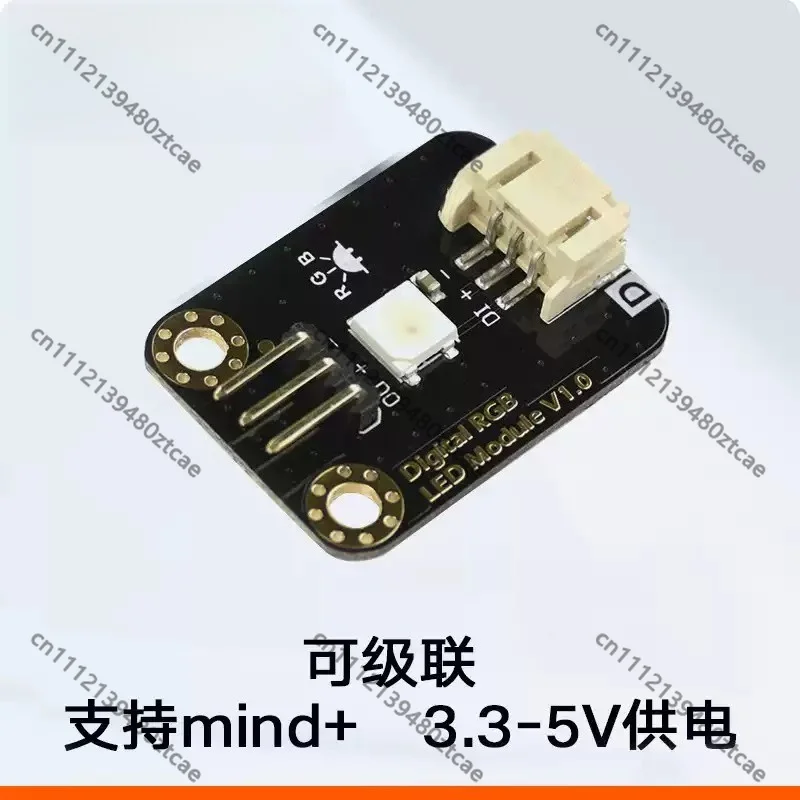 LED Module DFRobot Gravity, Solder-free Cascadable Full Color Light Accessory for Student Coding Lighting Control Experiment