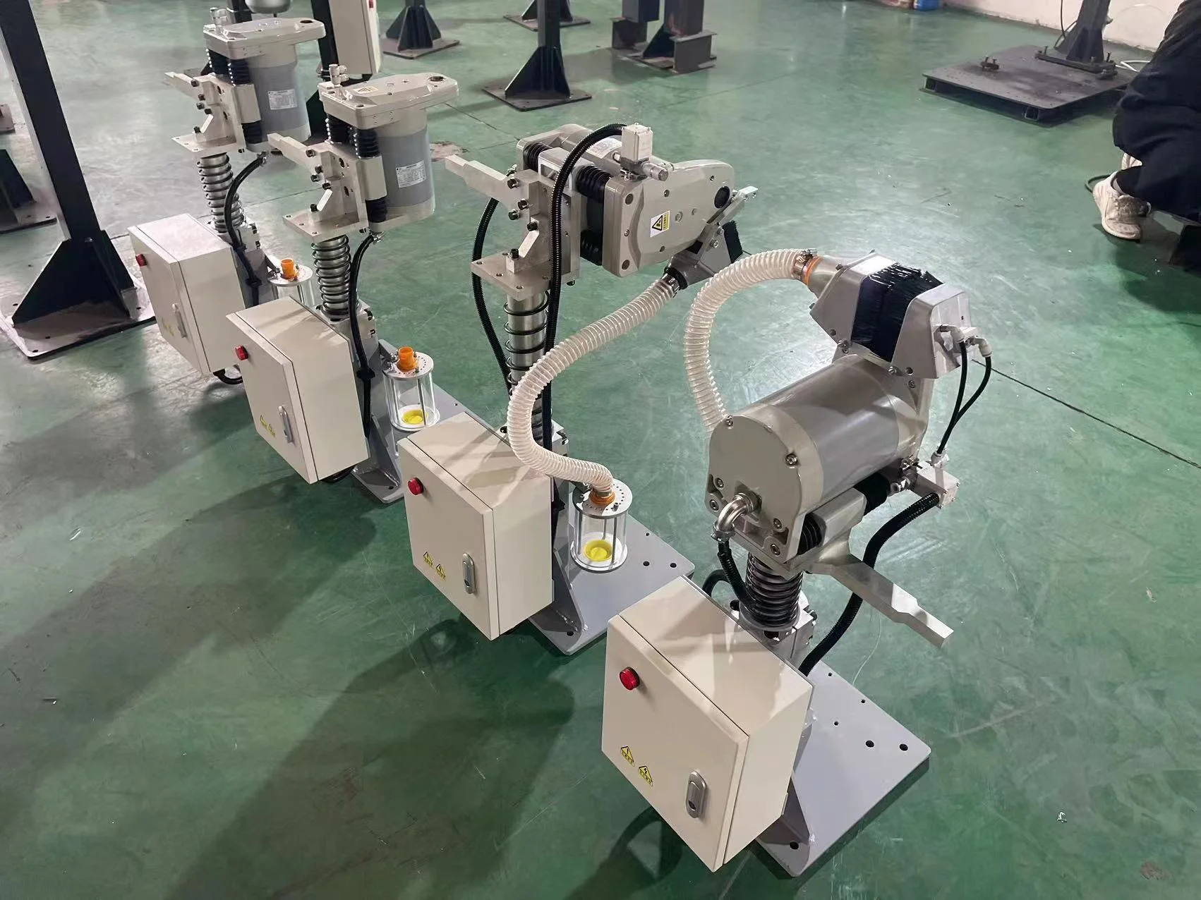 Automatic Electrode Cap One Side Grinder Electric Grinding Machine for Spot Welding Robot