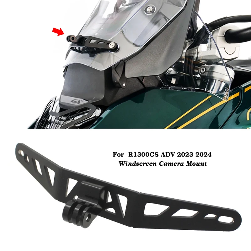 

Motorcycle Windscreen Recorder holder Stable Safe Camera Bracket For BMW R1300GS R 1300 GS R1300 GS GS1300 R 1300GS 2023 2024