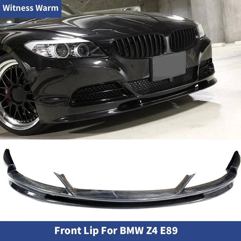 

Передний бампер для Z4 E89 из углеродного волокна, спойлер для Bmw Z4 E89, стандартный бампер 2009 2010 2011 2012 2013 2014 (не для m Sport)