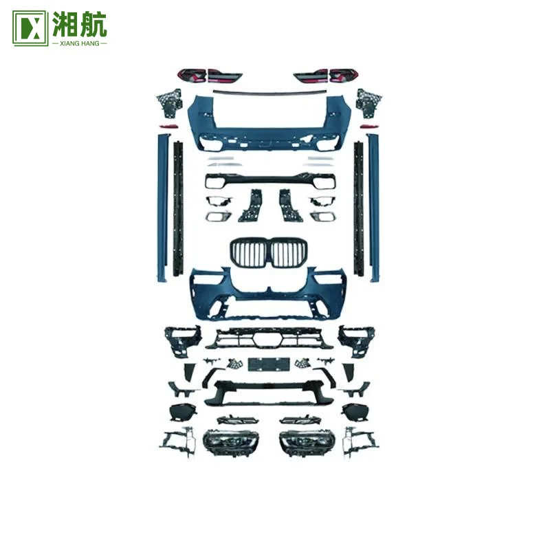 

Подходит для BMW X7, модификация автомобиля, бампер в сборе, передняя фара, задний фонарь, боковая юбка, версия MT, Ful