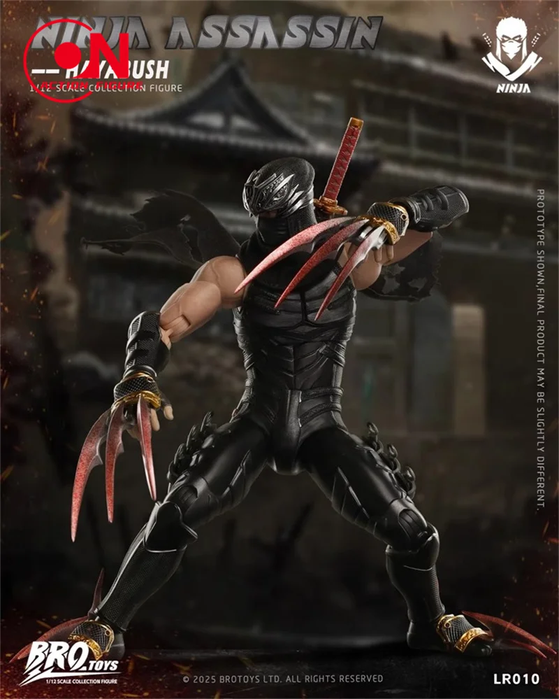 BROTOYS 1/12 LR010 男性兵士忍者アサシン - ファルコン・ハヤブサ トップキラー フルセット 6インチ 17cm アクションフィギュアモデル
