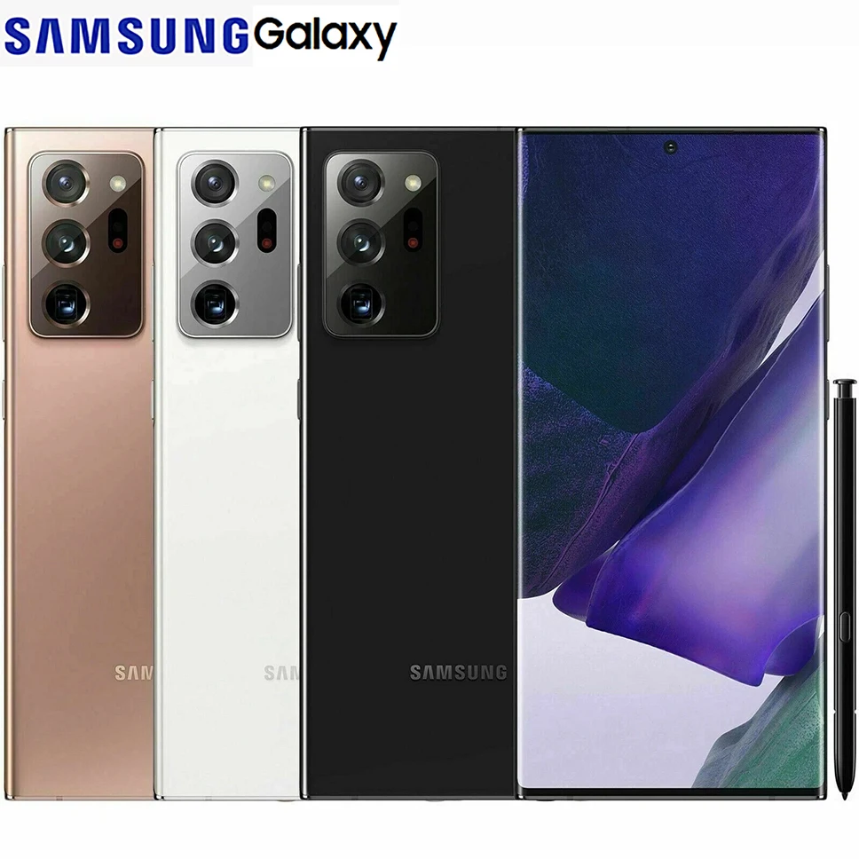 Refurbished Samsung Galaxy Note20 Ultra 5G Note20U N986N 6.9-inch Korean Version 12GB 108MP 25W NFC 4500mAh Smart Android Phone