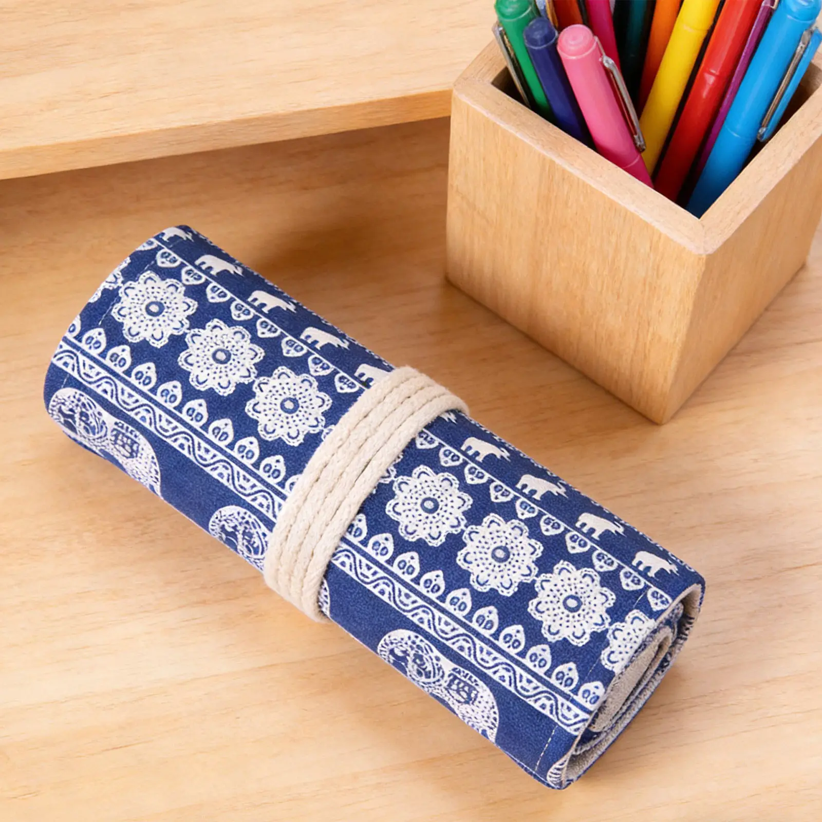 organizador-de-lapis-em-lona-natural-com-48-compartimentos-para-arte-terapeutica-colorir-desenhar-e-esbocar-compacto-leve-e-ideal-para-viagens
