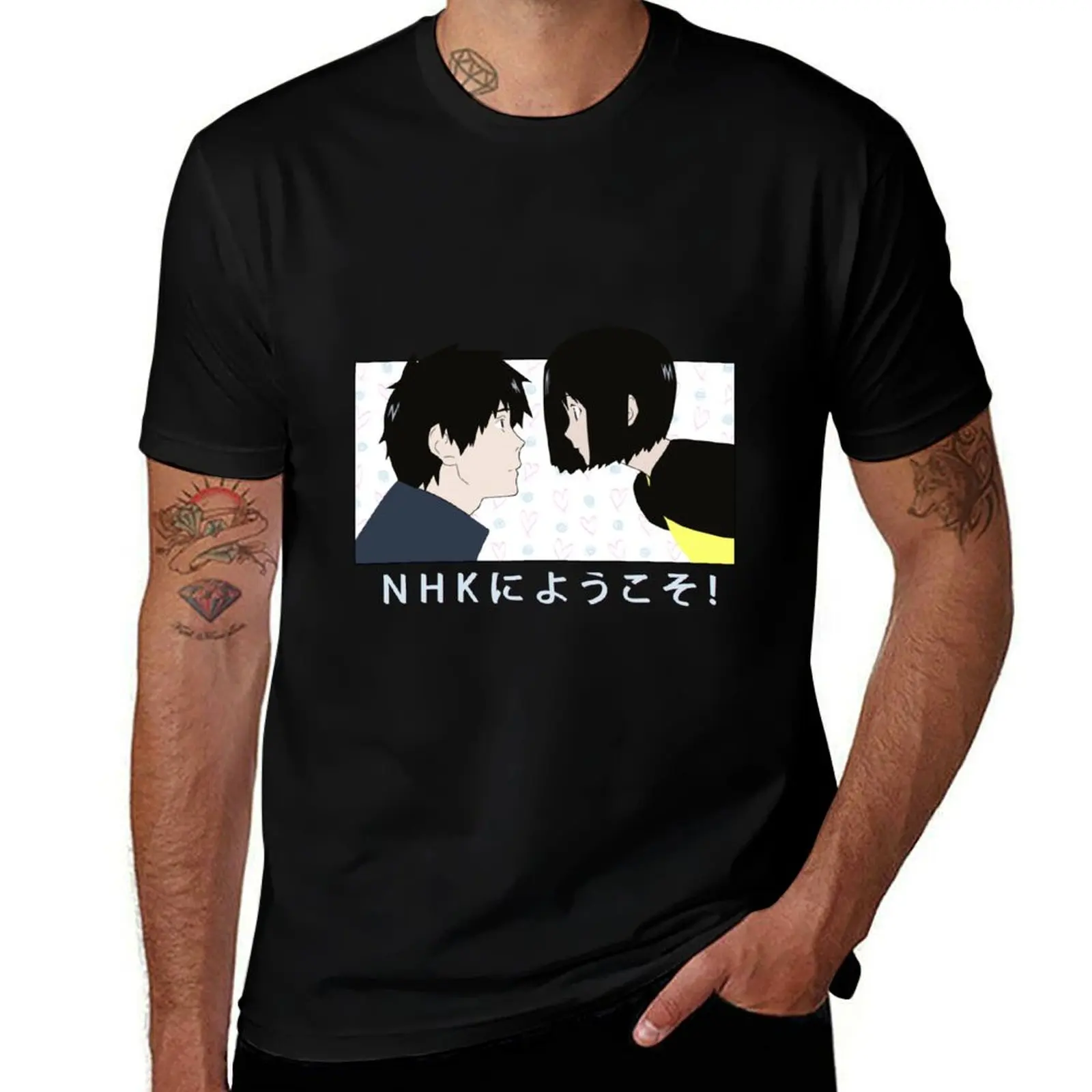 

Welcome to the love story from NHK T-Shirt Basic Tee Shirt for Everyday Outfit