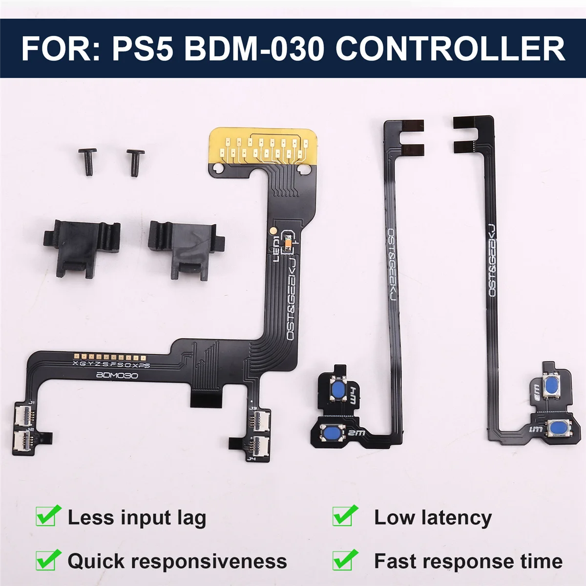 A42T Reparatieaccessoires voor PS5 BDM-030 Controller Modificatieset Remapper Kit