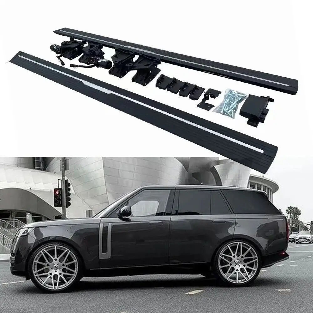 Deployable Running Board Side Step Pedal Nerf Bar Fits for Range Rover LWB 2023