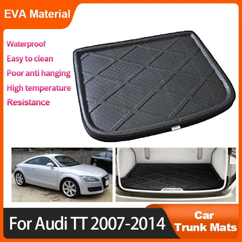 

Car Trunk Mat For Audi TT MK2 8J 2007 2008 2009 2010 2011 2012 2013 2014 Waterproof Protective Anti-Slip Storage Pad Accessories