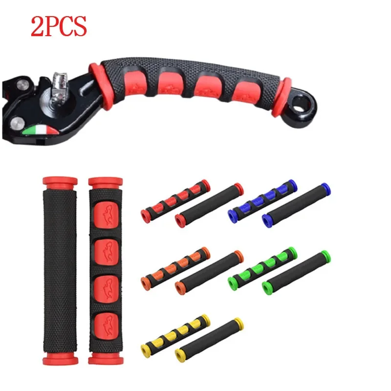 2PCS Universal Rubber Brake Handle Lever Cover for Electric Bicycle Shift Lever Grip Anti-Slip Handle Cover Clutch Anti-Slip