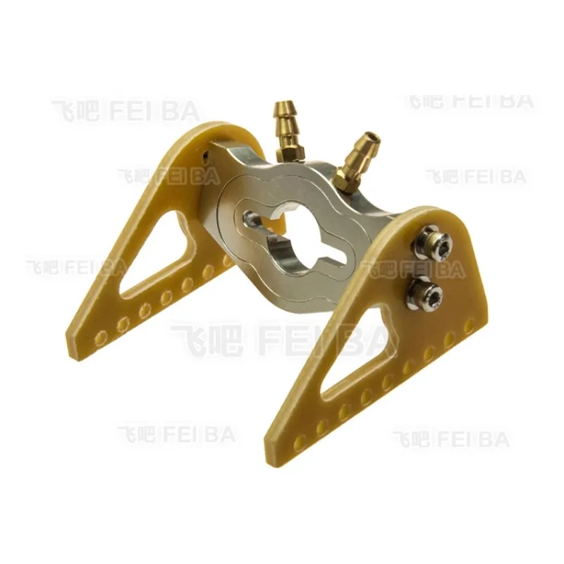 

Motor Fixing Seat Water-cooled Motor Seat 540 550 Motor Bracket Mounting Hole Spacing 25mm for Model Ship Modification