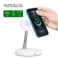 AIXXCO Magnetic Wireless Charger Stand 3-in-1 Charging Stand For iPhone 15 16 Pro Max/iPhone 14/AirPods Fast Charger