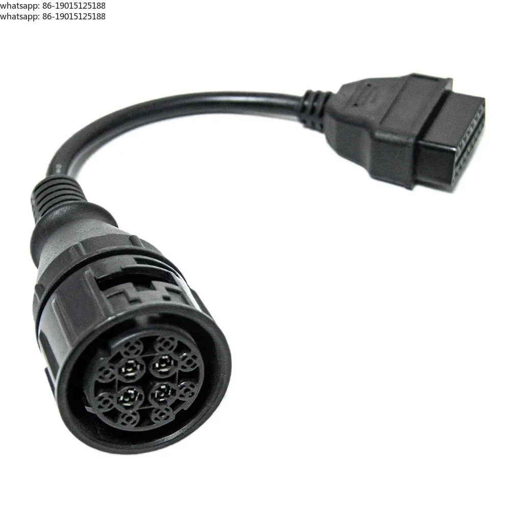 Cabo de Diagnóstico OBD2 de 12 Pinos para Caminhões MAN, Compatível com AUTOCOM, DELPHI, WURTH, ECLIPSE para Adaptador de Diagnóstico OBD TSPro Troodon