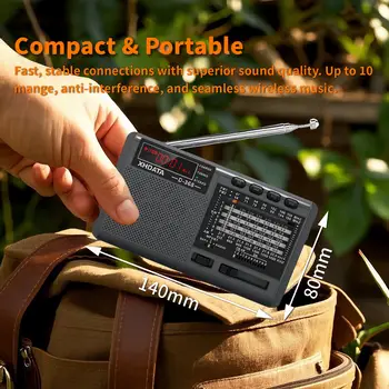 10 最佳銷售 袖珍調頻收音機 - №7