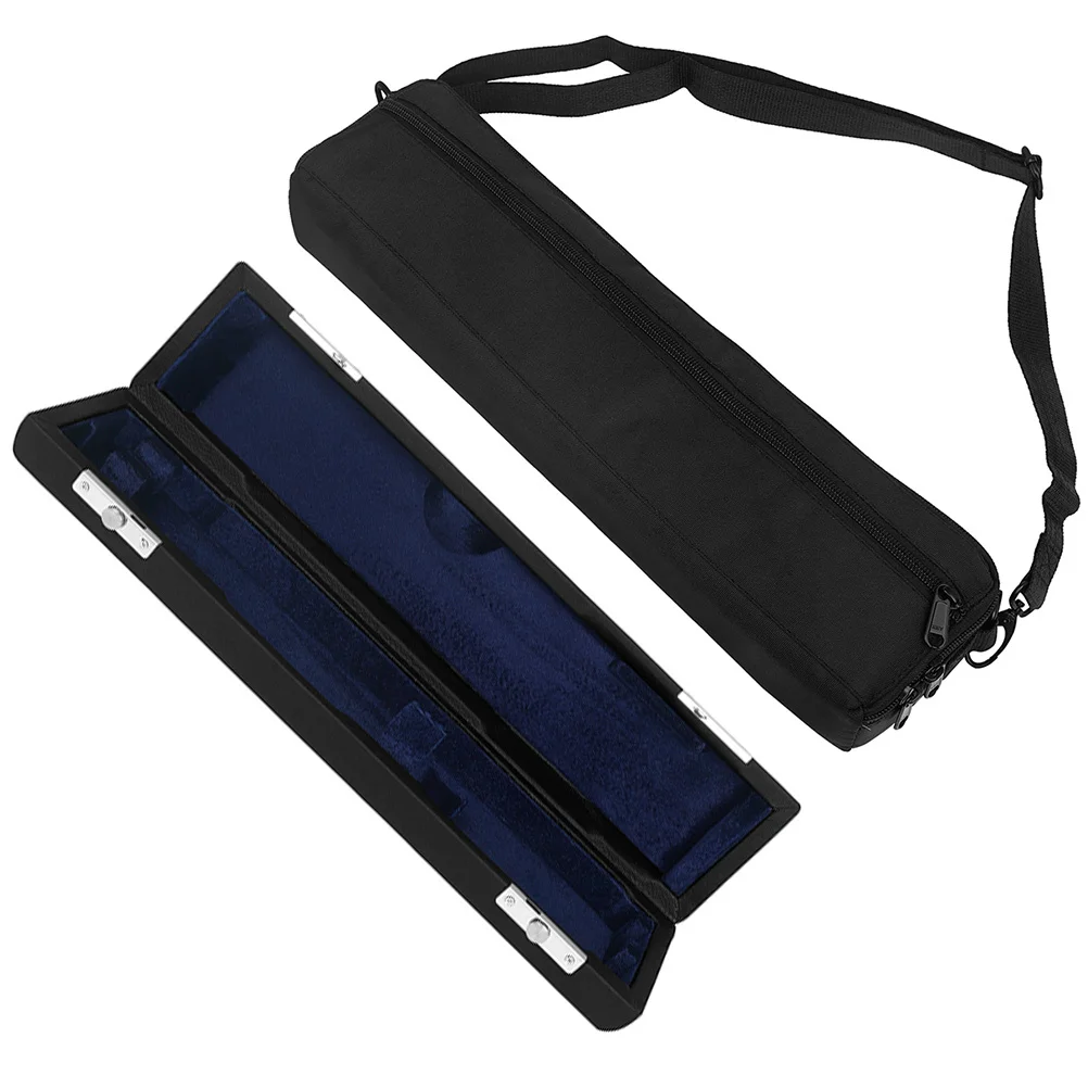

1Set Flute Carrying Case Oxford Cloth Portable Storage Bag Adjustable Shoulder Strap Wind Instrument Protection Holder