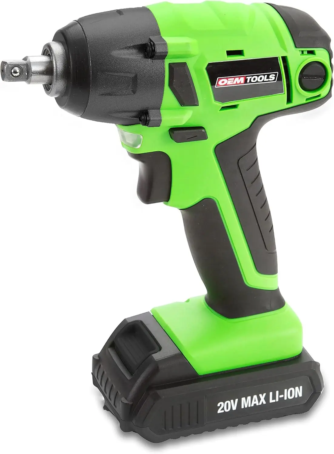 

24661 3/8" Cordless Impact Wrench, 20V Battery, 240 Ft/Lb Nut-Busting Torque, Variable Speed With Electric Brake