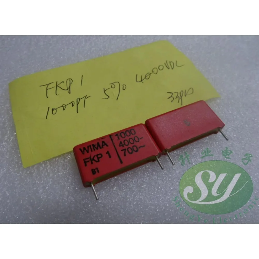 

FKP1 0.001uF/4000V 1.0nf 1000pf 1n 102 Brand new 22mm film capacitor