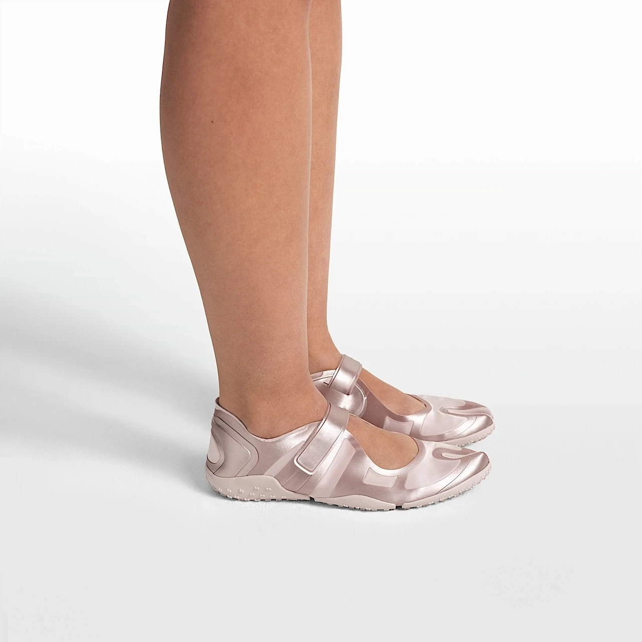 Peking Opera Ballet Shoes Thin Bottom Mesh Yoga Respiratory Mary Jane Shoes Casual Summer Rubber Outsole Breathable Lightweight