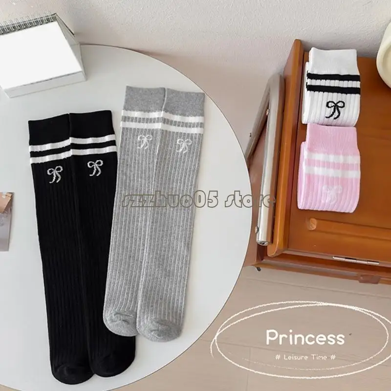 M3ge أنيقة الأطفال الجوارب طول الجوارب التنفس الجوارب العصرية طويلة الجوارب لفتاة