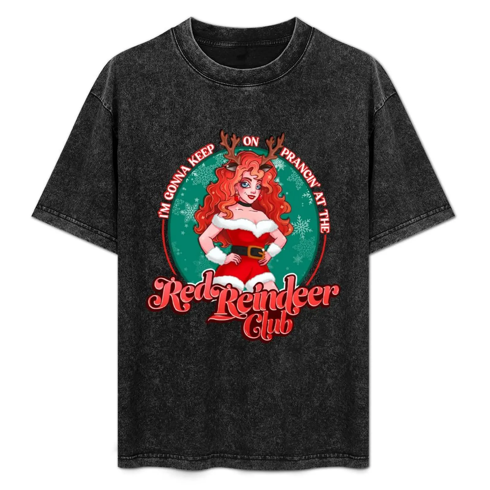 

Red Reindeer Club T-Shirt fashion shirts shirts graphic tee mens vintage t shirts