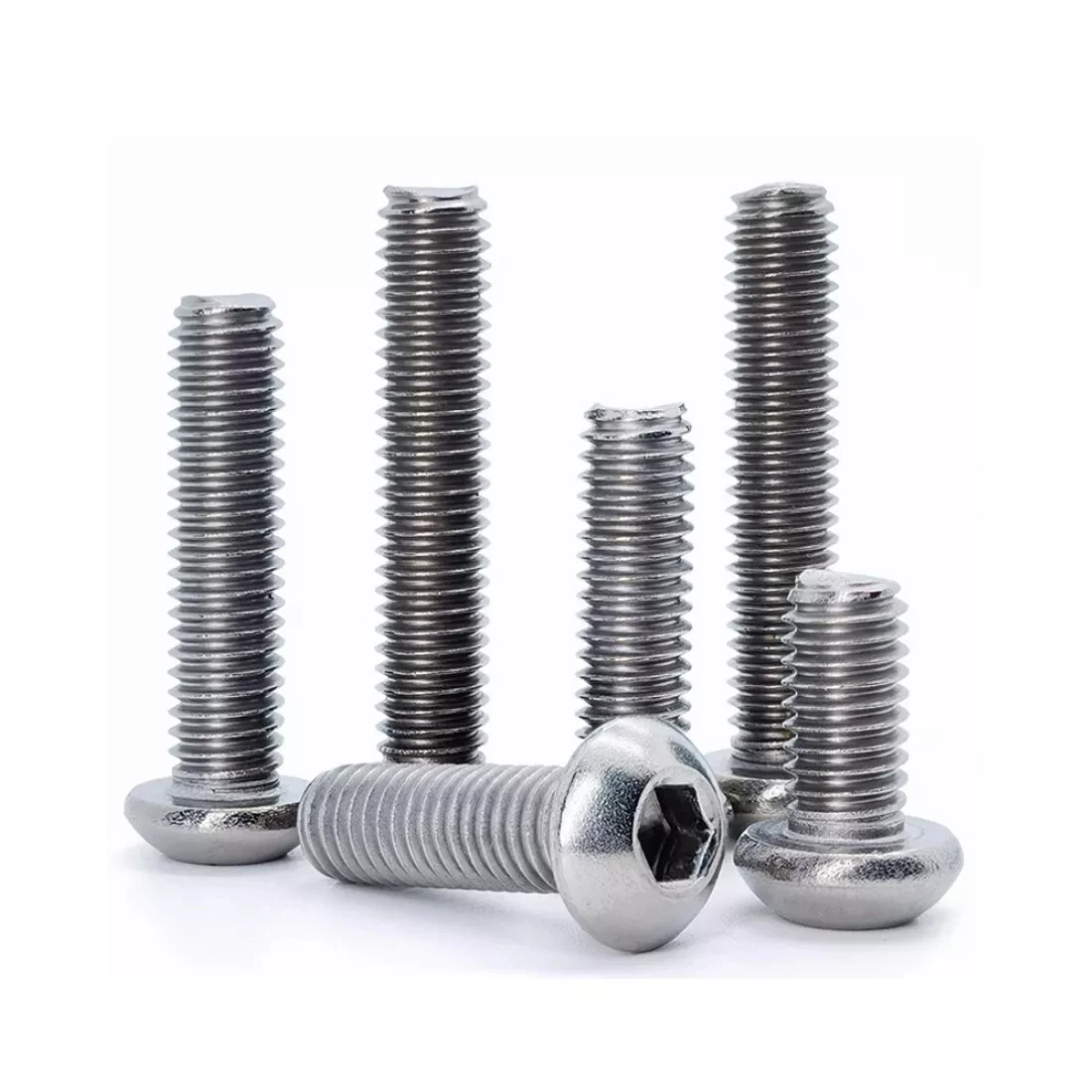 TC4 Titanium Dome Button Head Bolts M2 M3 M4 M5 M6 GR5 Allen Key Socket Screws - Image 5