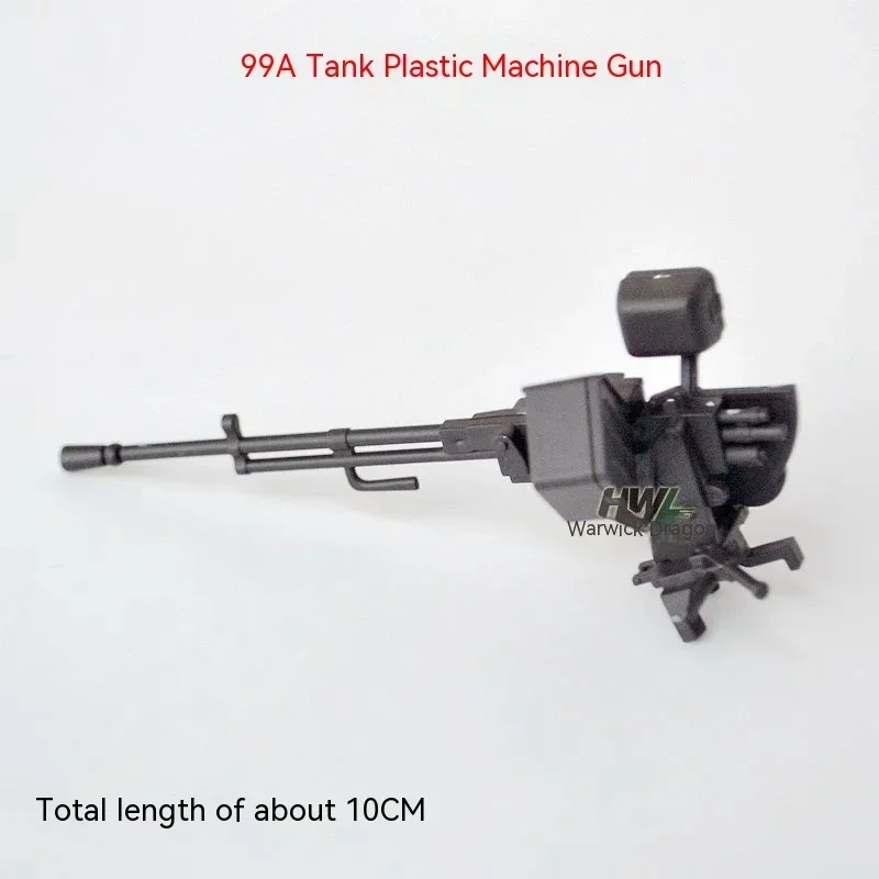 Plastic Metal Trim Machine Gun, RC Tanque Acessórios em Vários Estilos, 99a Sherman M1a2 Challenger Emissters, 1/16 Modelo Tanque