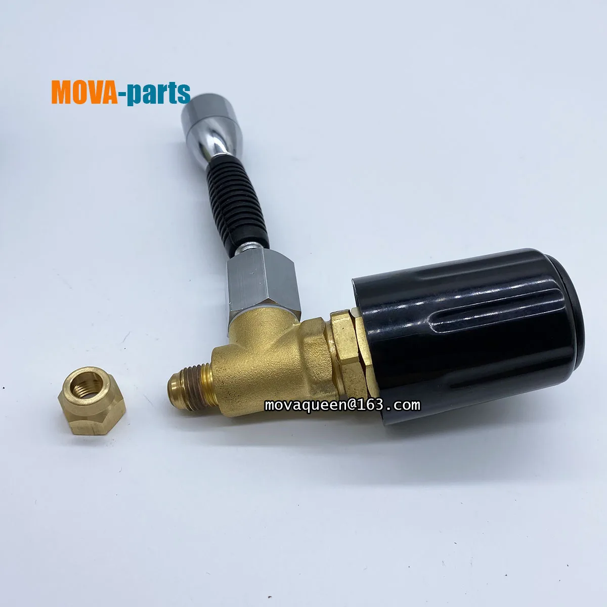 قطع غيار ماكينة اسبريسو ، صمام المياه Rerofit ، تجميع صمام المرجل ، أنابيب المياه