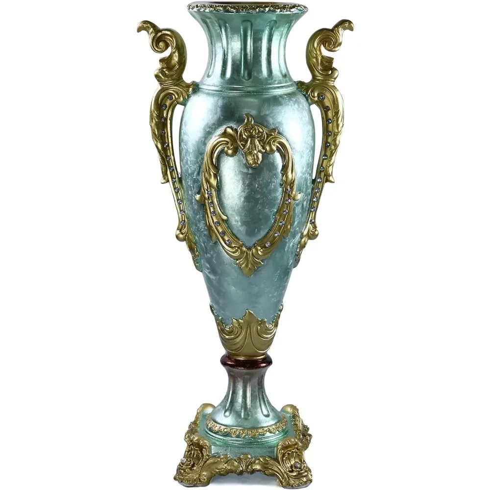 

Floor Vase for Living Room Decor Vases 35.4 Inch Green Tall Floor Vase Home Decorations Decoration Flower Garden