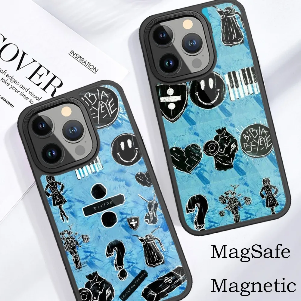 Ed S-Sheeran Phone Case For iPhone 15 14 13 12 11 Pro Max Plus Phone Magnetic for Macsafe Cases Cover