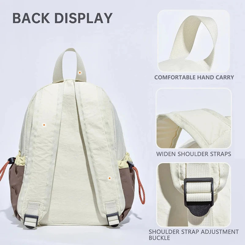 Fashion Leisure Backpack, Multi Compartment Storage, Women's Mini Backpack, Student Backpack, Work, Shopping, Travel Backpack