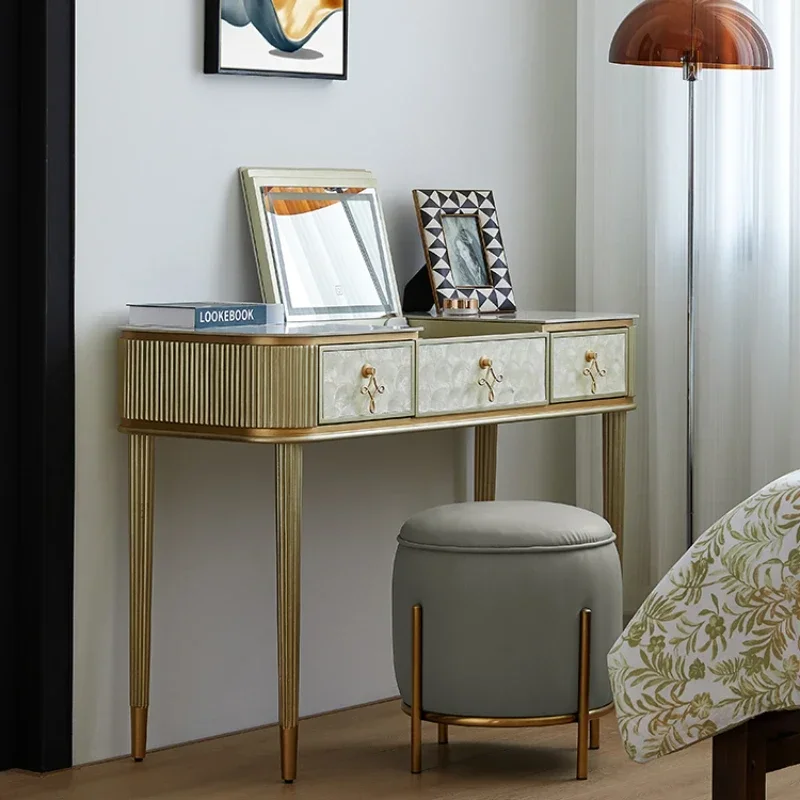 Gold Luxury Morden Cabinets Fashion Storage Drawers Entrance Home Cabinets Women Bedroom Comodas Con Cajones Corner Furniture