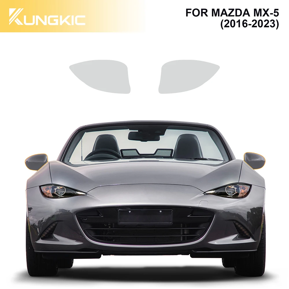 

TPU Anti-Scratch stickers for MAZDA MX-5 2016-2023 Transpare Headlight Rearview Mirror Protective PPF Paint Protection Film