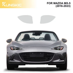 Adesivi antigraffio in TPU per MAZDA MX-5 2016-2023 pellicola protettiva per vernice PPF per specchietto retrovisore per fari trasparenti