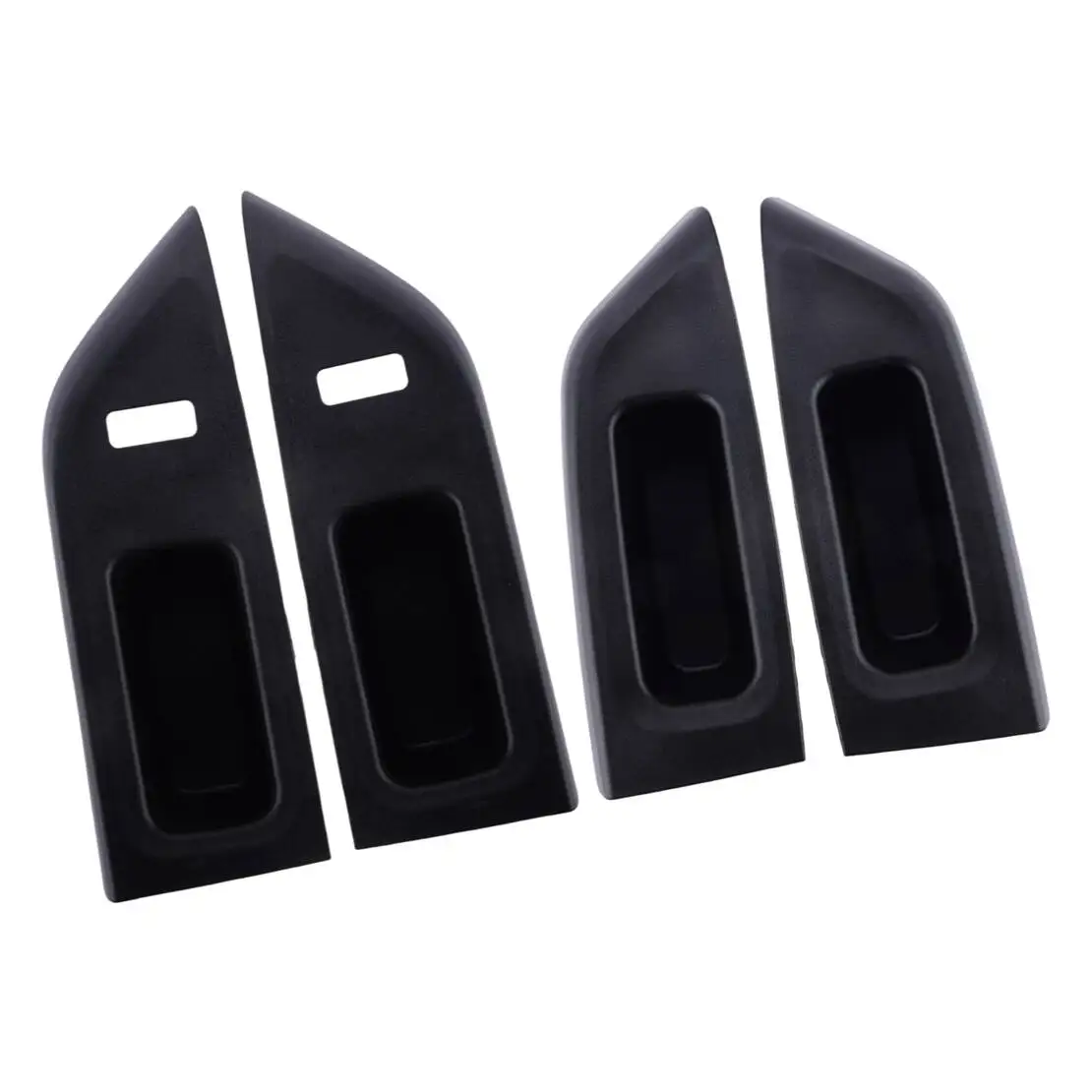 

74271-52240-C0 4 шт./компл. кнопка дверного замка, панель переключателя, накладка на подлокотник, безель, подходит для Toyota Yaris Hatchback 2012-2014 2015