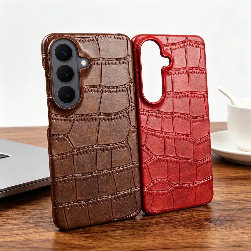 Phone Leather Case for Samsung Galaxy A57 A37 A55 A35 S26 Plus S24 S23 S22 S21 Ultra S25 FE Back Cover Case A 57 37 S26Plus S 26