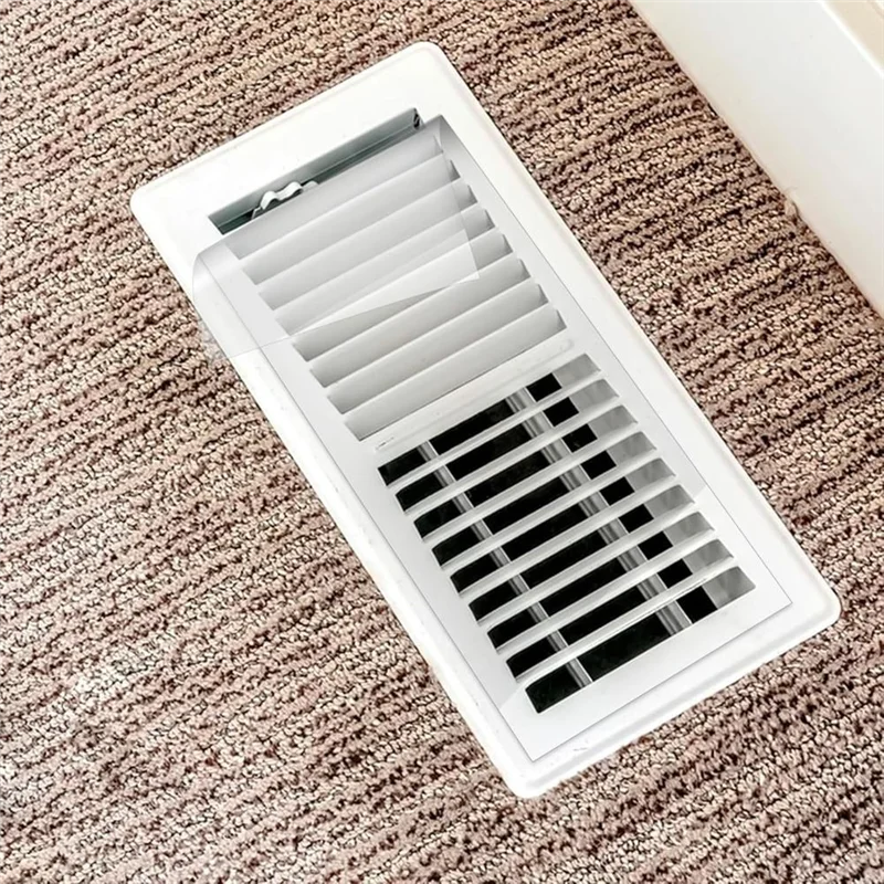 AB41-PET Vent Covers With Clear Adhesive, Plastic, Iron, Aluminum Vents For Floor RV Wall Ceiling And Air Registers