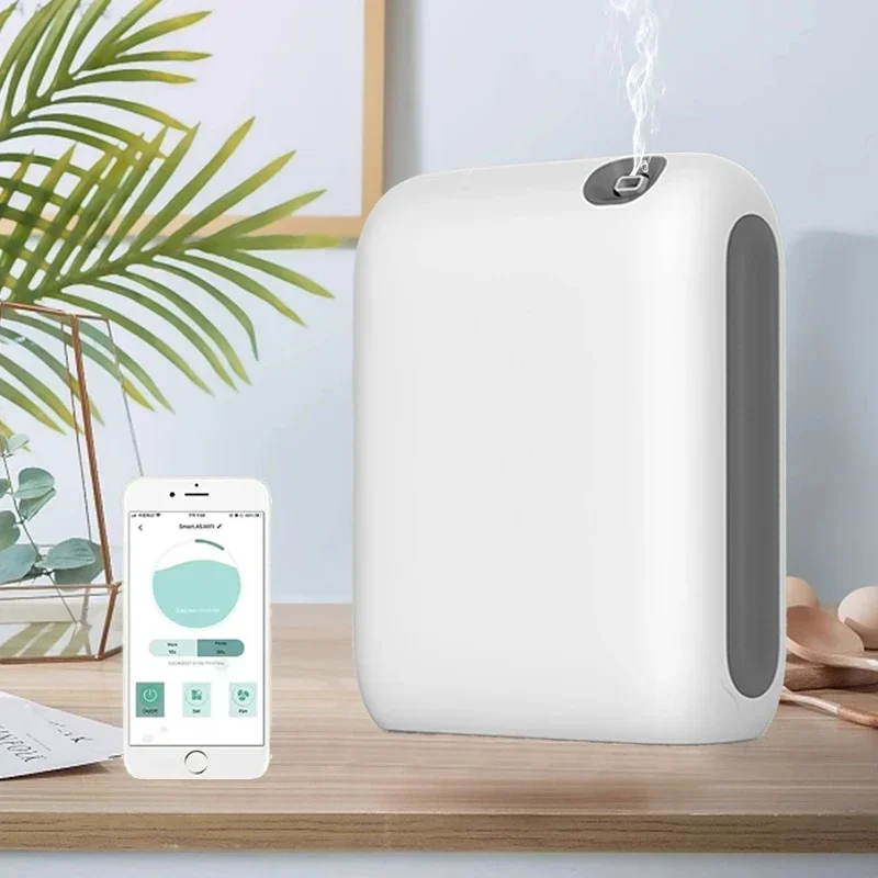 

Essential Oil Diffuser Bluetooth Electric Aroma Diffuser Smart Home Device Scent Machine Automatic Spraying Office Air Freshener