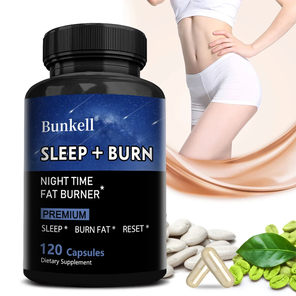 

Nighttime Fat Burner Capsules - Support Sleep, Weight Management, Boost Metabolism and Burn Fat Effectively