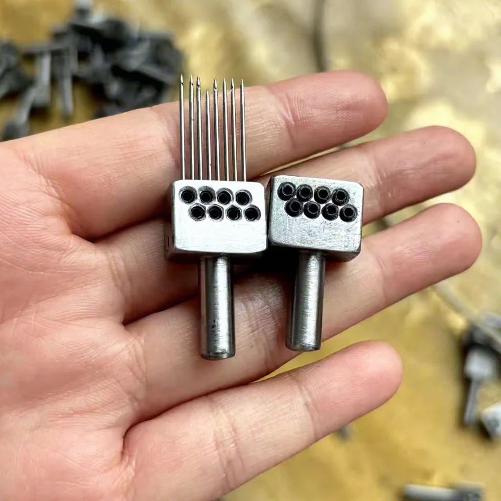 Hair Inject Machine Plus for Making Pu Scalp Wig Inject Human Hair Stands for Manufacture of Male and Female Hand Wig Needle