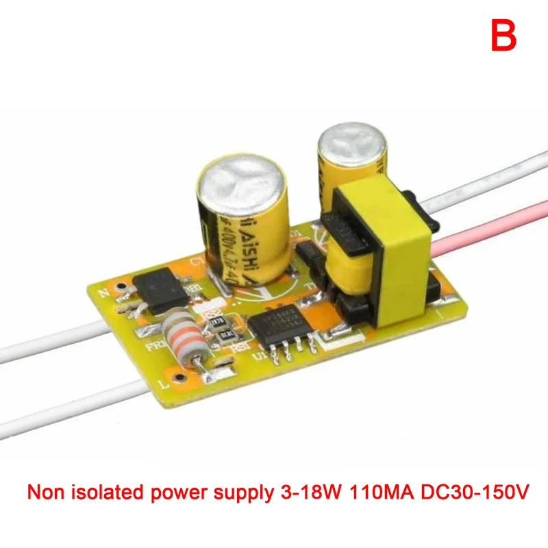 Hot Sale For Driver LED Strip Light DIY LED Driver 3-9W 3-18W 120mA and 110mA Power Supply Lighting