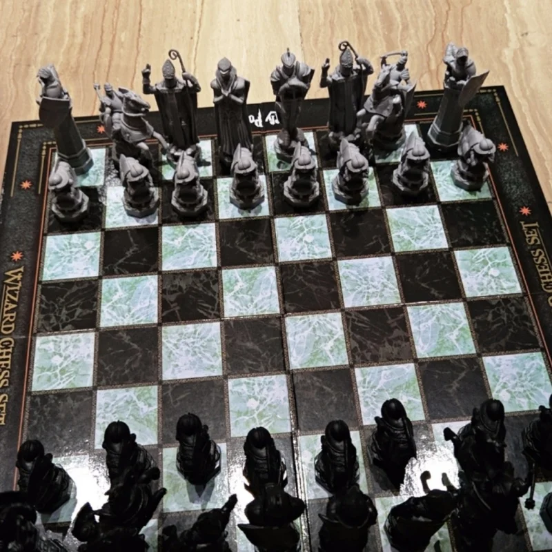 Wizard Chess Harry Potter Anime Toy Wizard Chess Figure Board Game Christmas Chess Board Set Gift For Toy Gifts