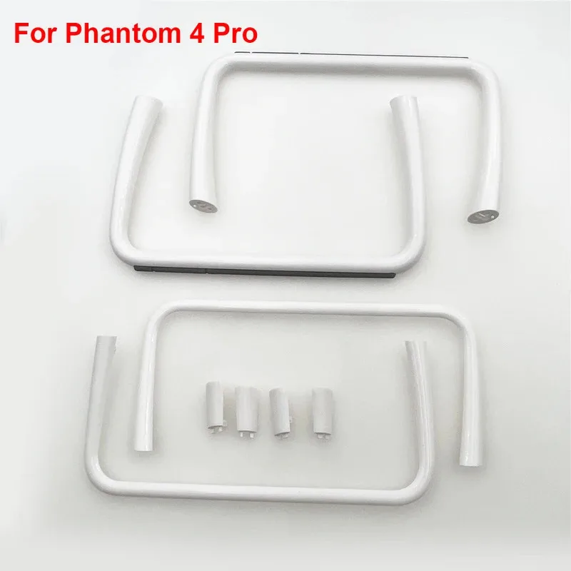 1 Par de Trenes de Aterrizaje con Cubiertas de Antena para Dron Phantom 4 Pro/Adv/V2.0 RTK (sin antena ni brújula) Repuestos